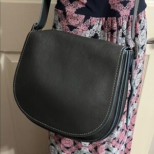 Coach 75th Anniversary Saddle Bag Navy/Blue